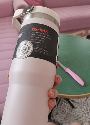 Diğer Stanley iceflow pembe termos