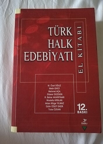 Türk Halk Edebiyatı El Kitabı