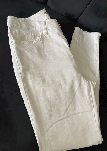 38 Beden Beyaz pantolon jean