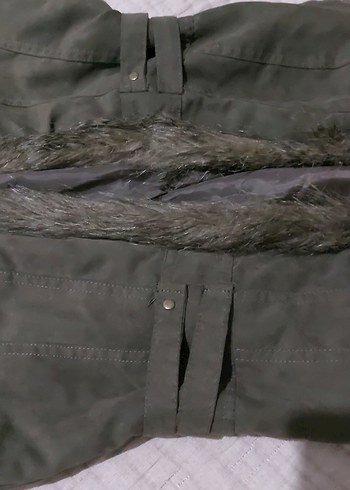 Gri Kürklü Kadın Yelek - Görsel 2