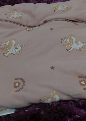  Beden Pastel pembe Bebek Uyku Tulumu