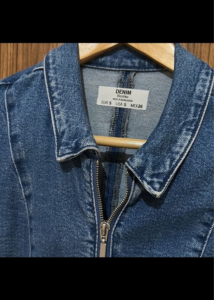 Bershka kot elbise - Görsel 2