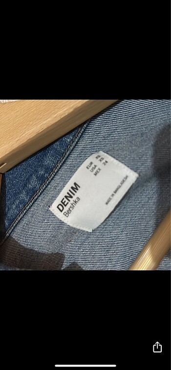 Bershka kot çeket SATILDI ) - Görsel 2