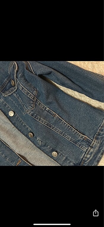 Bershka kot çeket SATILDI ) - Görsel 3