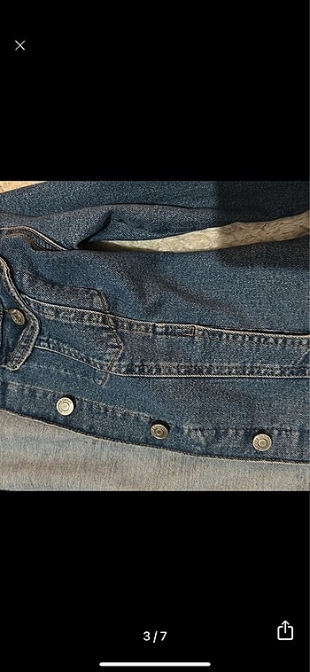 Bershka kot çeket SATILDI ) - Görsel 5