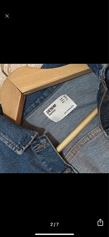 Bershka kot çeket SATILDI ) - Görsel 6