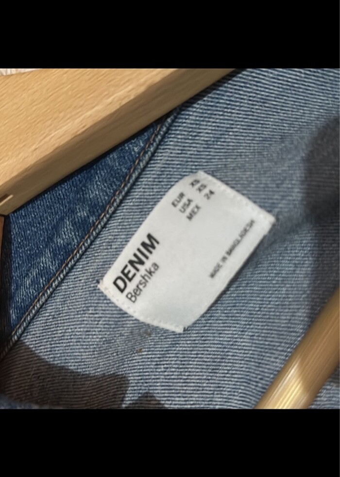 Bershka kot çeket SATILDI ) - Görsel 2