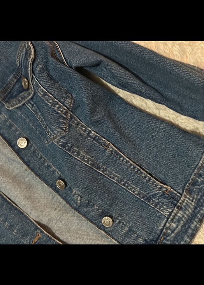 Bershka kot çeket SATILDI ) - Görsel 3