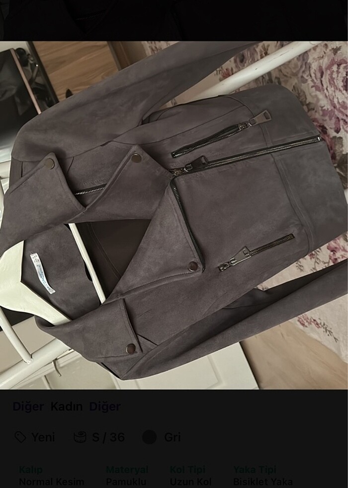 İlkbahar sonbahar ceket - Görsel 5