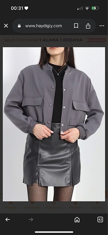 Bomber Ceket
