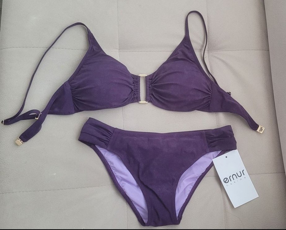 Mor Zeki triko bikini takımı - Görsel 2