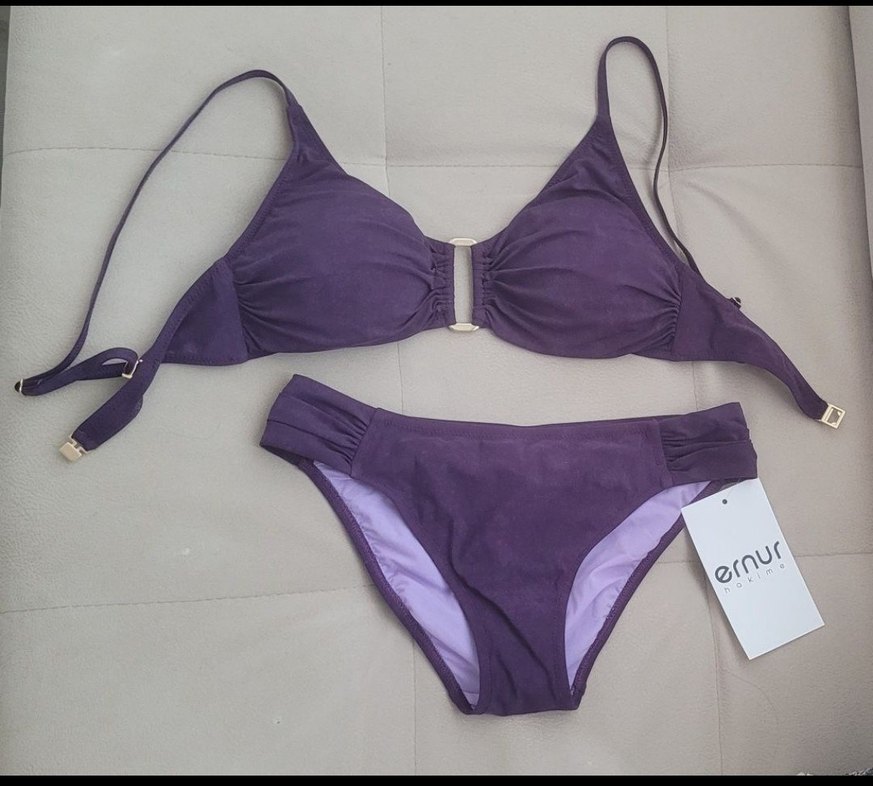 Mor Zeki triko bikini takımı - Görsel 3
