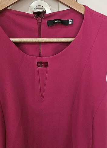 Sarar pembe elbise - Görsel 3