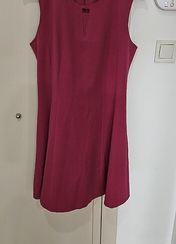 Sarar pembe elbise - Görsel 4