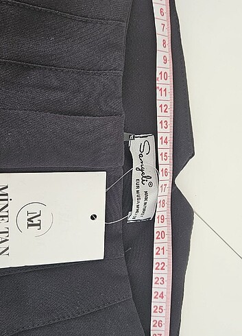 Siyah kumaş pantalon - Görsel 3