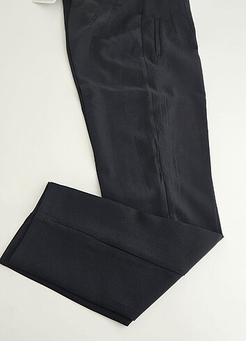 Siyah kumaş pantalon - Görsel 4