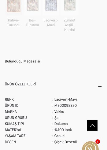 Vakko ipek şal - Görsel 8