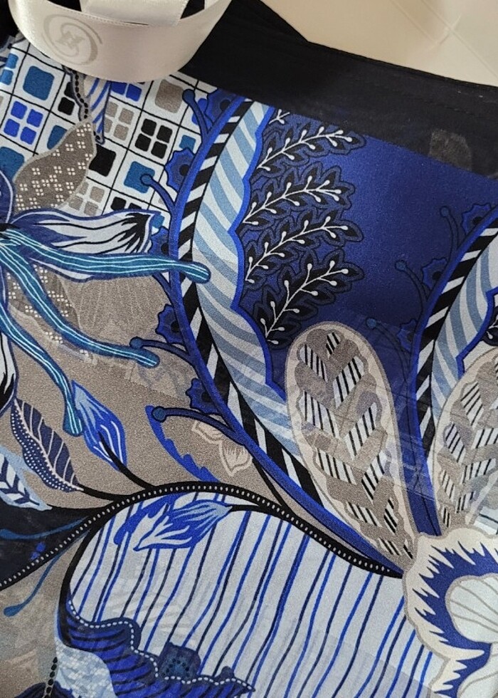 Vakko ipek şal - Görsel 5