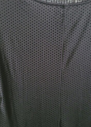 Pull & Bear Elbise siyah puantiyeli - Görsel 6