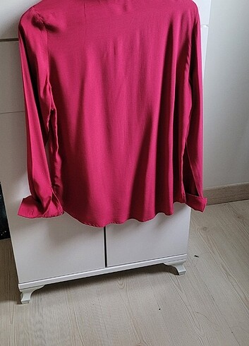 Mavi jeans fusya bluz - Görsel 4