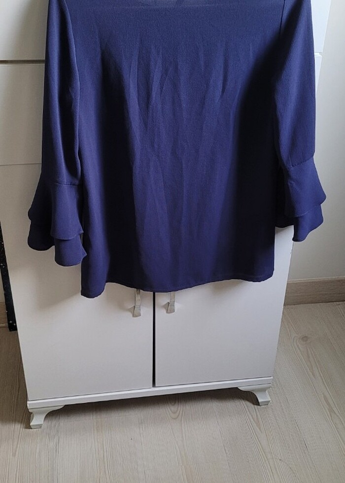 Chima lacivert bluz - Görsel 4