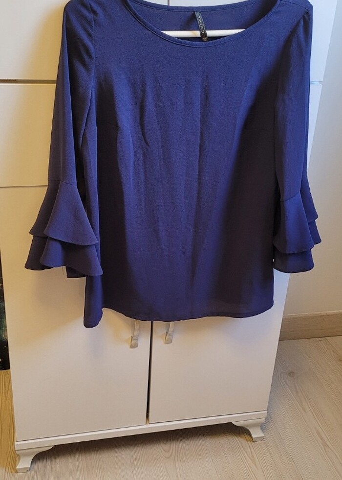 Chima lacivert bluz - Görsel 5