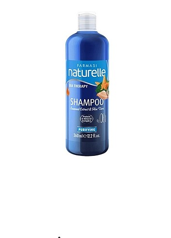 FARMASİ NATURELLE SEA THERAPY YOSUN & ALOE VERA ARINDIRICI ŞAMPU