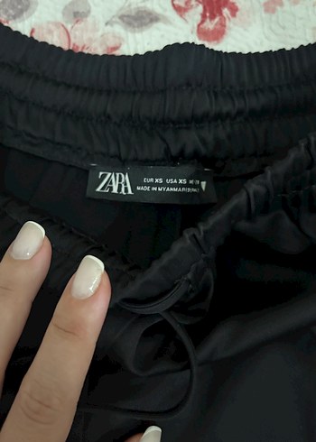 Zara Zara saten pantolon