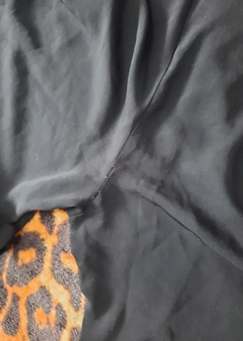 Haze 42 beden yazlık Siyah Salaş Kadın Kumaş Pantolon - Görsel 5