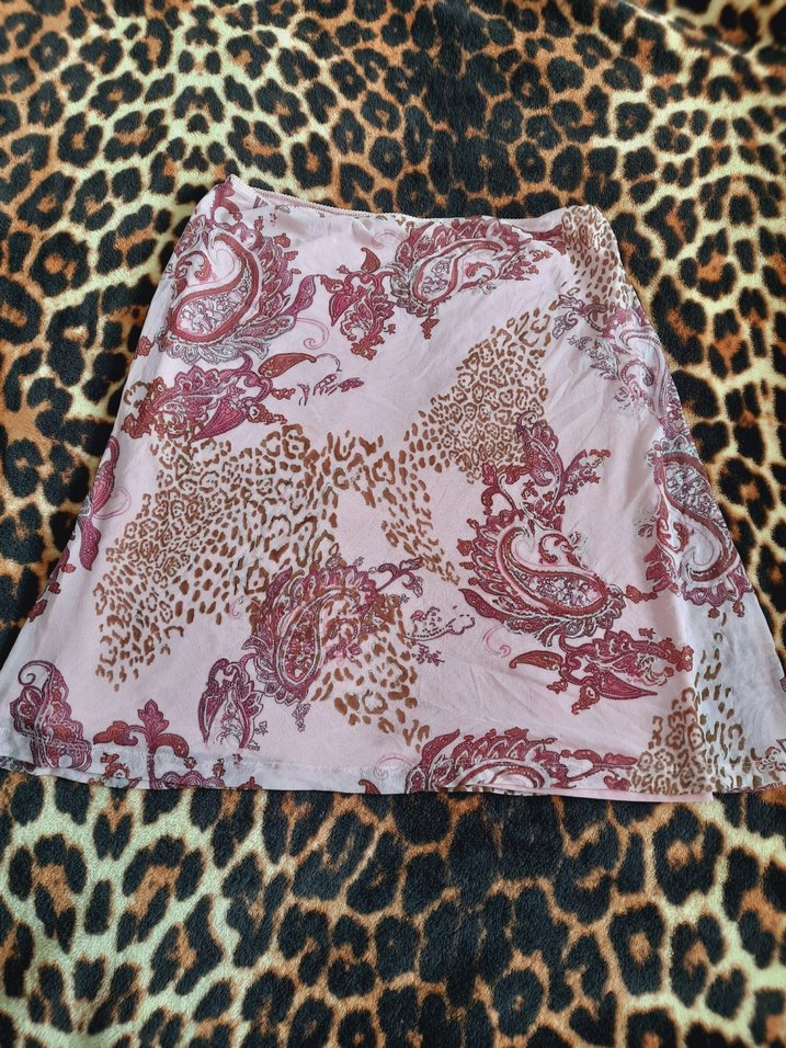 şifon etek yazlık vintage - Görsel 2