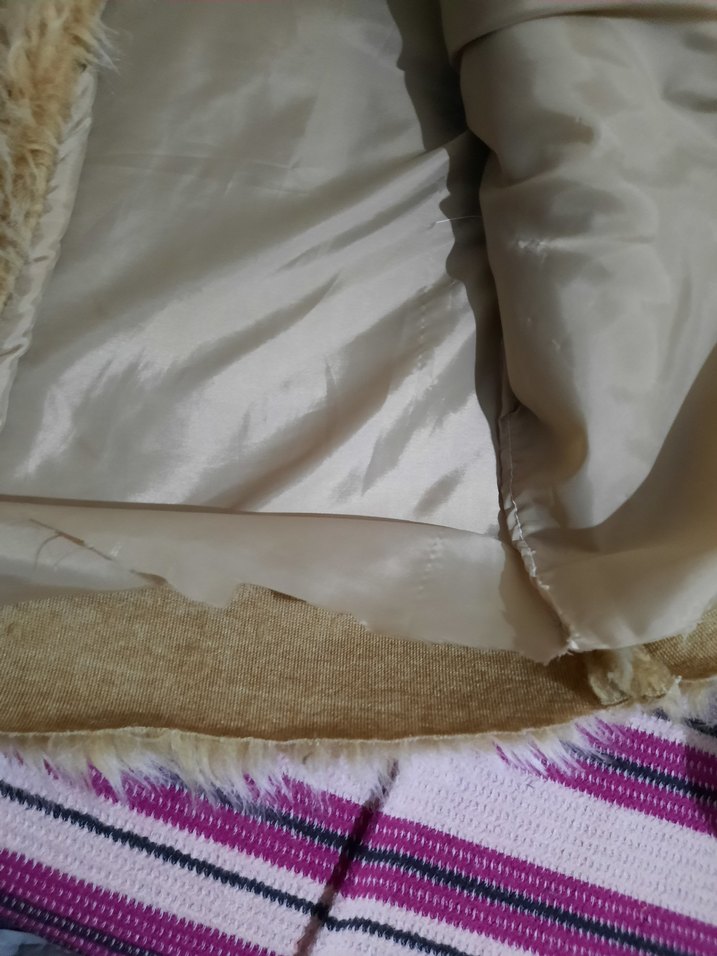 Bej Kürklü Bohem Kadın Yelek - Görsel 3