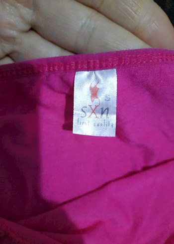 Dantelli Pembe İnce Askılı Kadın Atlet - Görsel 4