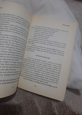 Beden DENEMELER MONTAIGNE