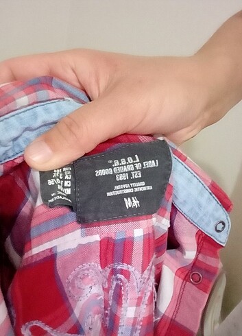H&M duncu gömlegi.