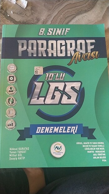 Av yayınları 8.sınıf paragraf 10lu denemesi