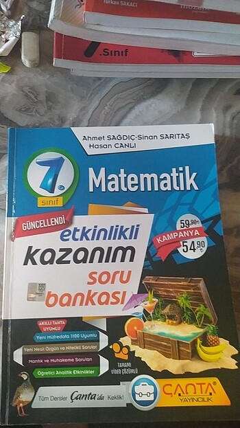 7. Sınıf Matematik Etkinlikli Kazanım Soru Bankası - Çanta Yayın