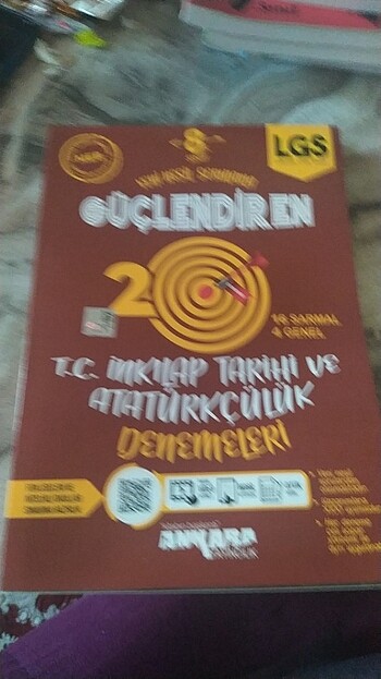 8.sınıf T.C. inkilap tarihi ve Atatürkçülük 20 li deneme 