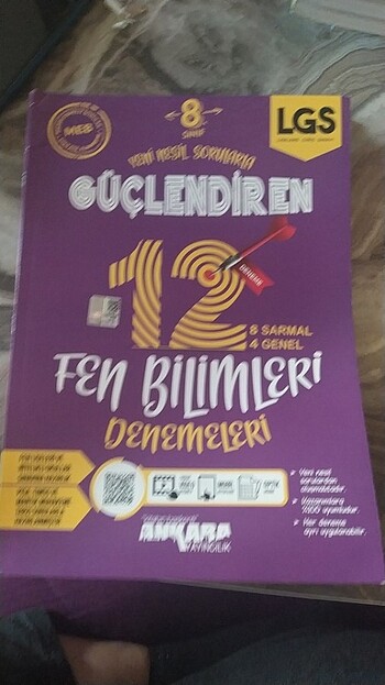 8.sınıf 12li fen bilimleri denemesi 