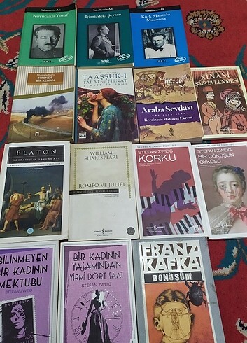  Dünya ve Türk edebiyatı kitapları 
