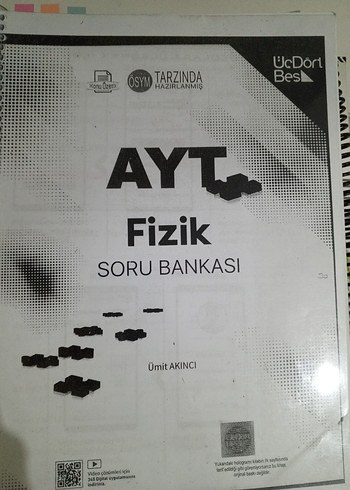 AYT Fizik Soru Bankası 345