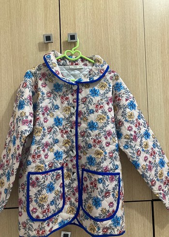 Çiçek Desenli Bohem Kadın Ceket/ SIFIR ÜRÜN - Görsel 5