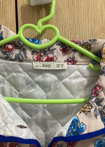 Çiçek Desenli Bohem Kadın Ceket/ SIFIR ÜRÜN - Görsel 2