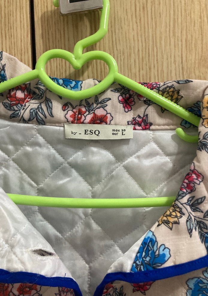 Çiçek Desenli Bohem Kadın Ceket/ SIFIR ÜRÜN - Görsel 2