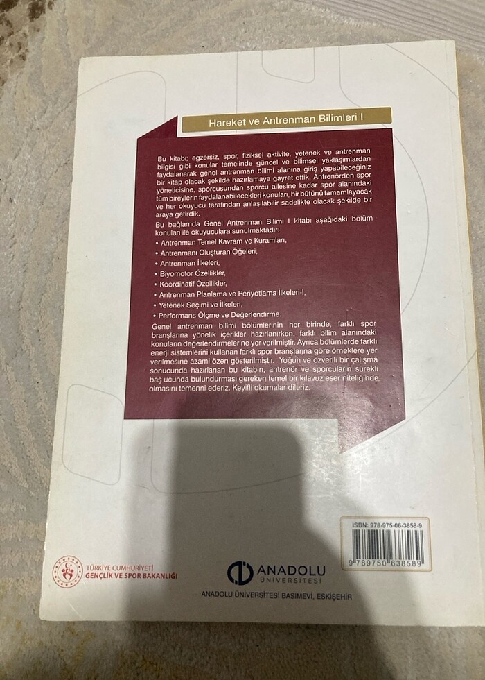 Hareket ve antrenman Bilimleri 1 - Görsel 2