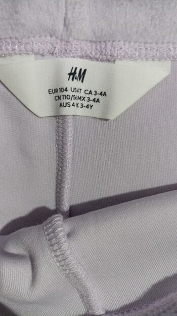 H&M Lila renk sıfır ürün 