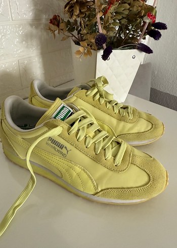 Puma Sarı Kadın Spor Ayakkabı