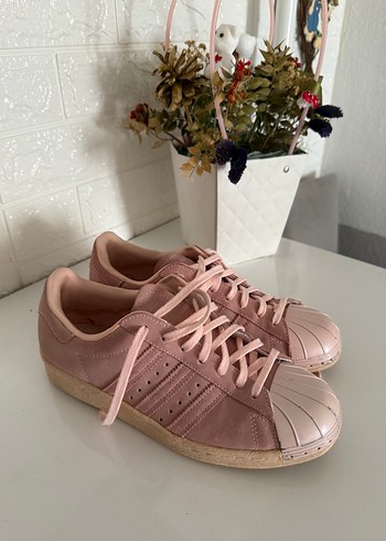Adidas Kadın Pembe Süet Spor Ayakkabı