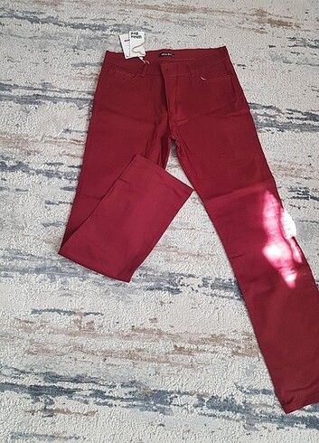 42 Beden siyah Renk Sefamerve Marka Geniş paça yüksek bel rahat pantalon