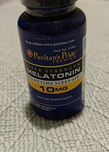 Puritan 's Pride Melatonin 10 mg 120 Tablet