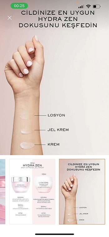 Beden Renk Lancôme Cilt Bakım